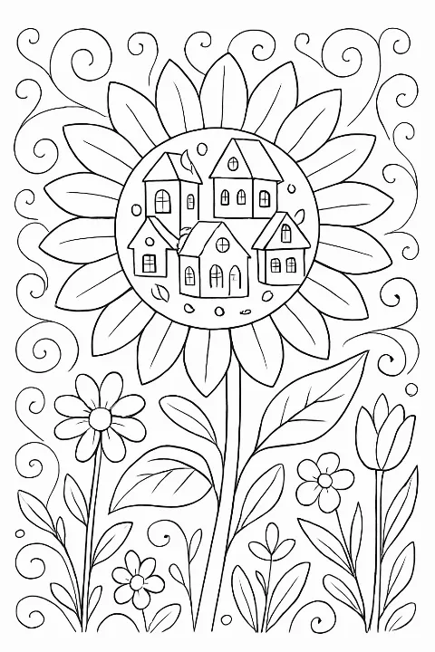 Whimsical Garden Bloom